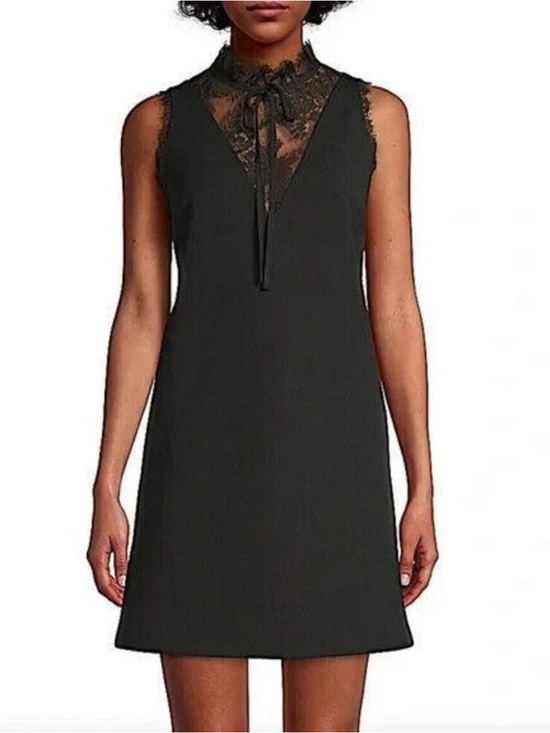Ted Baker Dresses & Skirts - TED BAKER Chharis Lace Shift Dress in Black